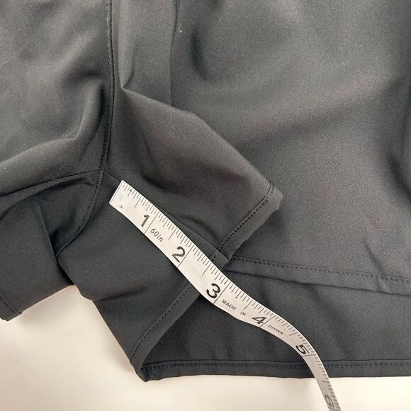 NWT All in Motion mid-rise black run shorts size medium - Picture 7 of 7